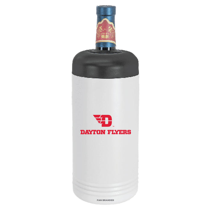 Fan Brander Wine Chiller Tumbler with Dayton Flyers Secondary Logo