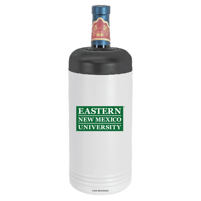 Fan Brander Wine Chiller Tumbler with Eastern New Mexico Greyhounds Primary Logo