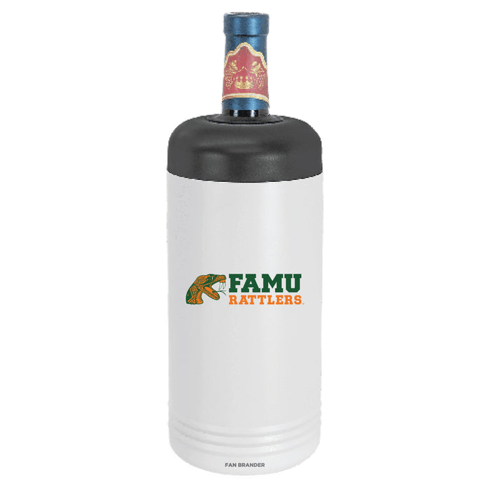 Fan Brander Wine Chiller Tumbler with Florida A&M Rattlers Primary Logo