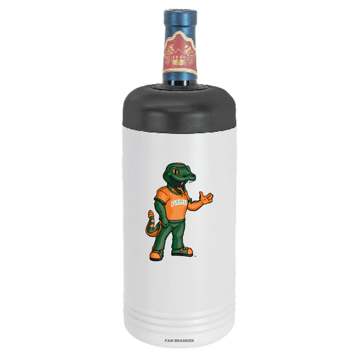 Fan Brander Wine Chiller Tumbler with Florida A&M Rattlers Secondary Logo