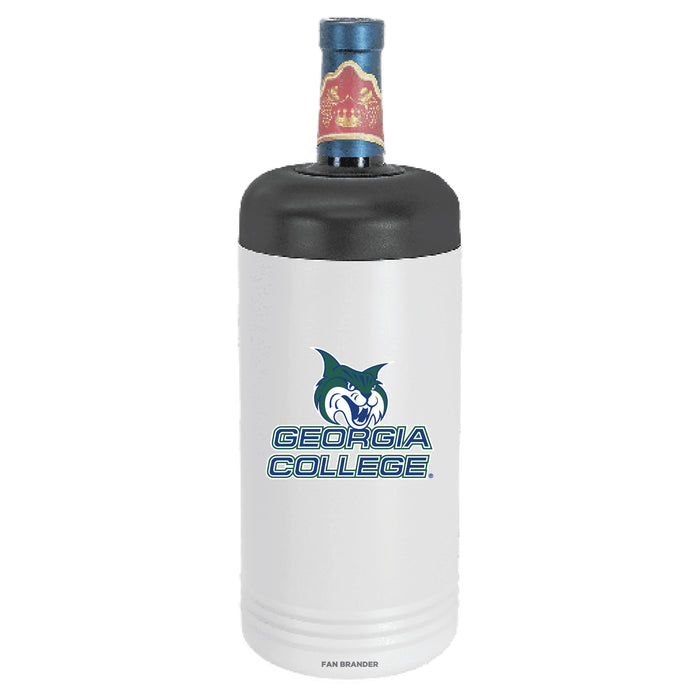 Fan Brander Wine Chiller Tumbler with Georgia State University Panthers Primary Logo