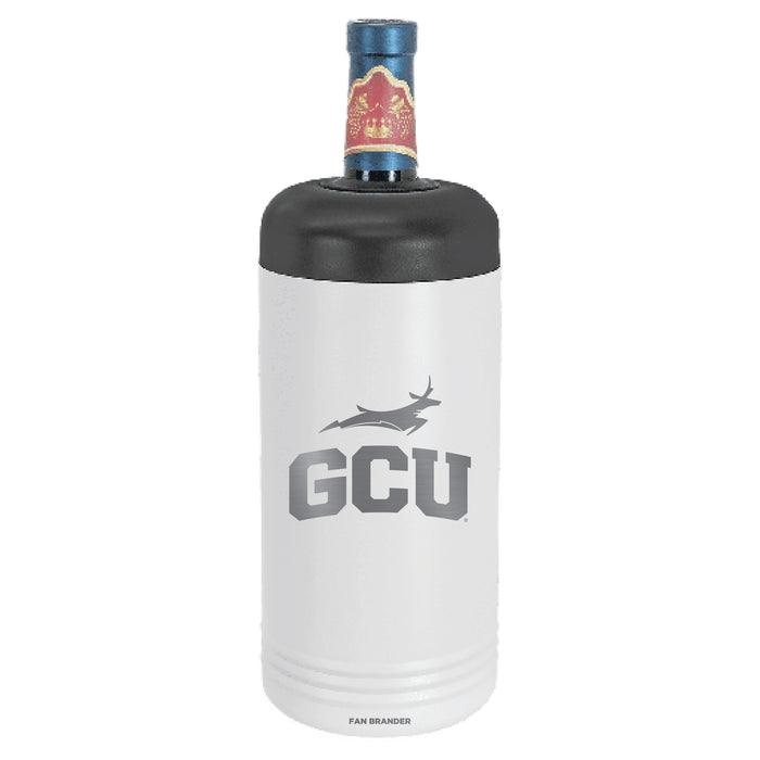 Fan Brander Wine Chiller Tumbler with Grand Canyon Univ Antelopes Etched Primary Logo