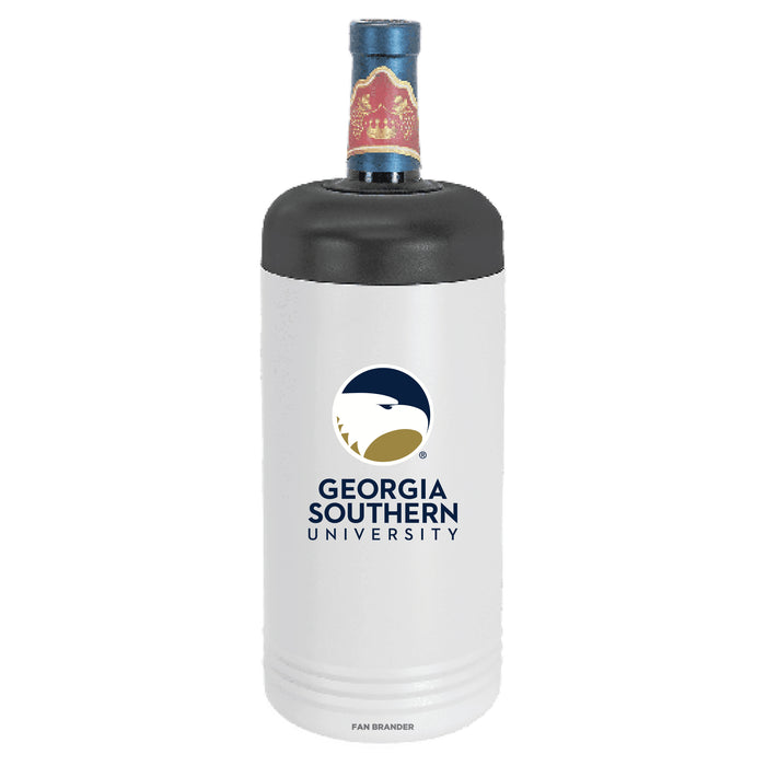 Fan Brander Wine Chiller Tumbler with Georgia Southern Eagles Primary Logo