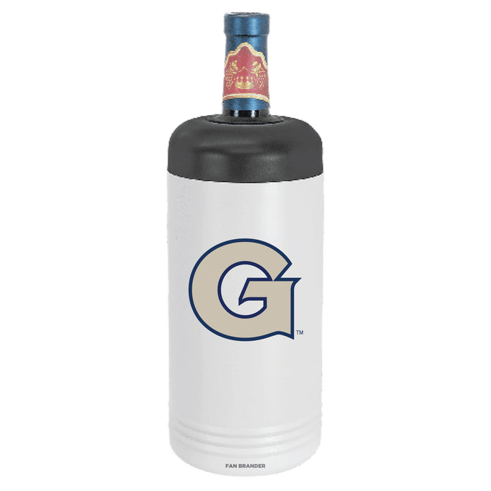 Fan Brander Wine Chiller Tumbler with Georgetown Hoyas Primary Logo