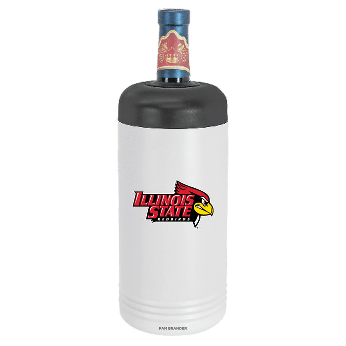 Fan Brander Wine Chiller Tumbler with Illinois State Redbirds Primary Logo