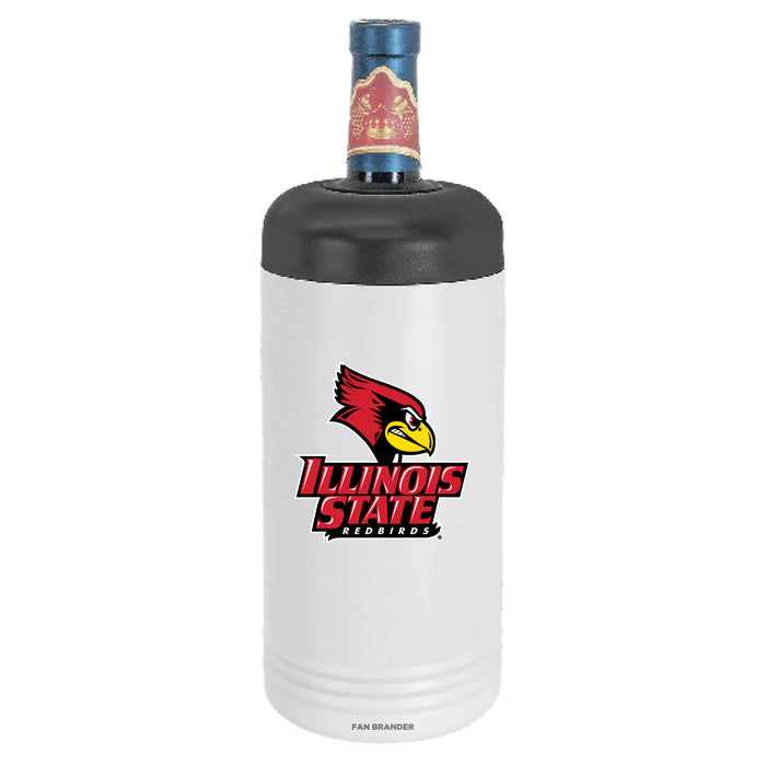 Fan Brander Wine Chiller Tumbler with Illinois State Redbirds Secondary Logo