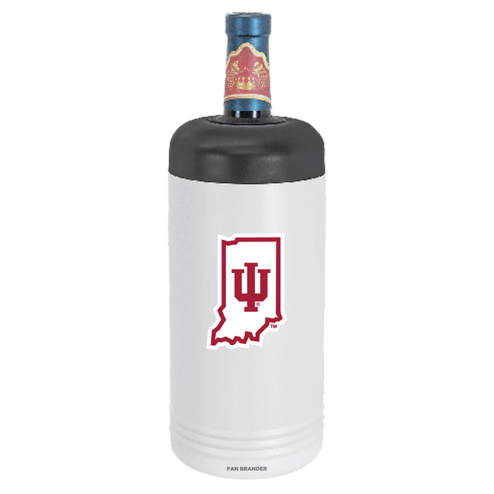 Fan Brander Wine Chiller Tumbler with Indiana Hoosiers Secondary Logo