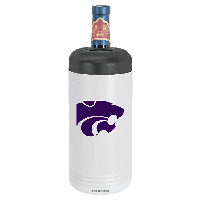 Fan Brander Wine Chiller Tumbler with Kansas State Wildcats Primary Logo