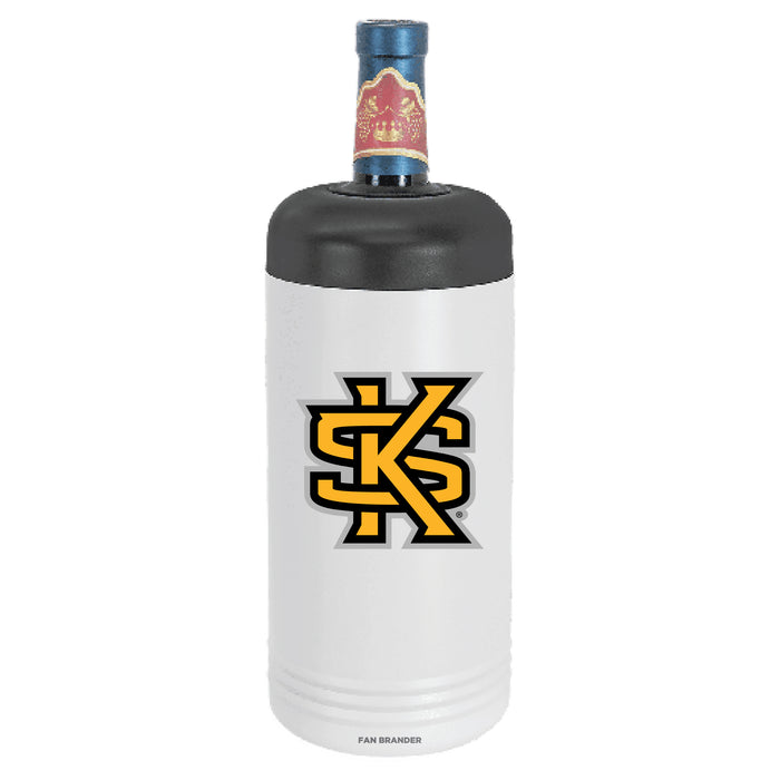 Fan Brander Wine Chiller Tumbler with Kennesaw State Owls Primary Logo