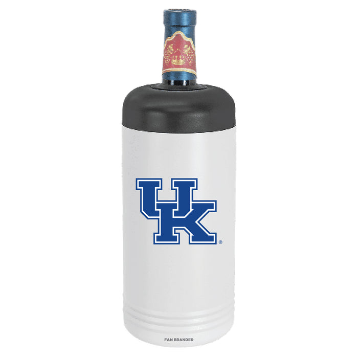 Fan Brander Wine Chiller Tumbler with Kentucky Wildcats Primary Logo