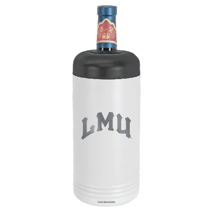 Fan Brander Wine Chiller Tumbler with Loyola Marymount University Lions Etched Primary Logo