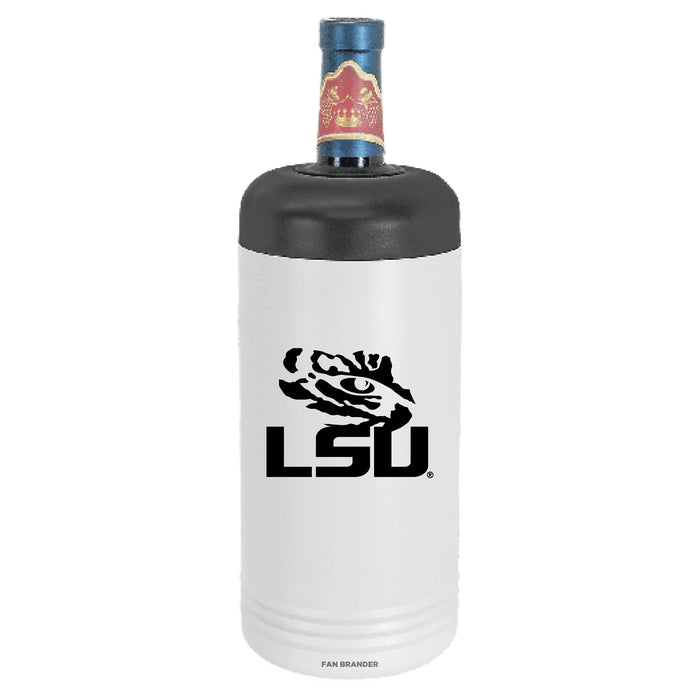 Fan Brander Wine Chiller Tumbler with LSU Tigers Secondary Logo