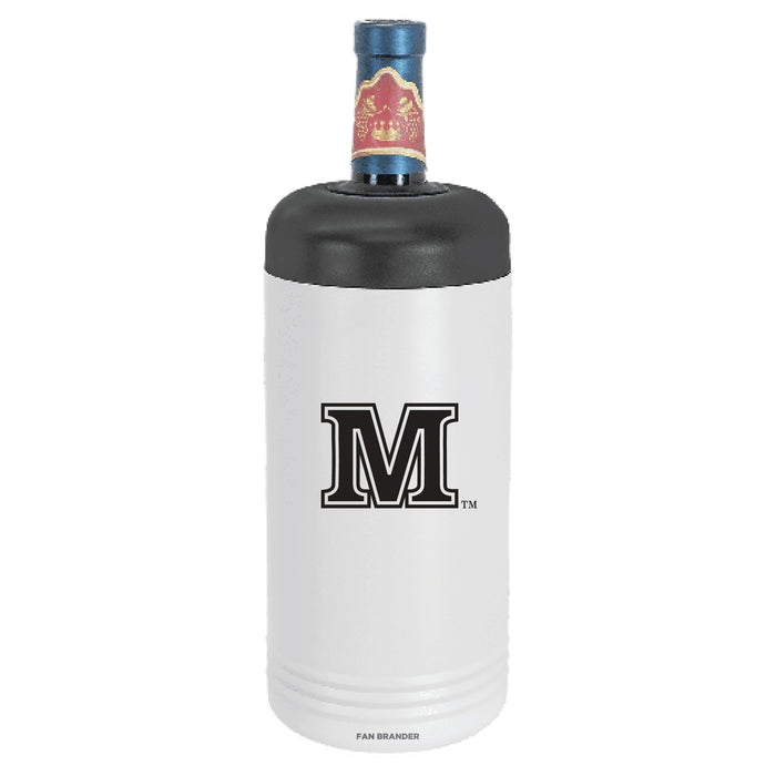 Fan Brander Wine Chiller Tumbler with Maine Black Bears Secondary Logo