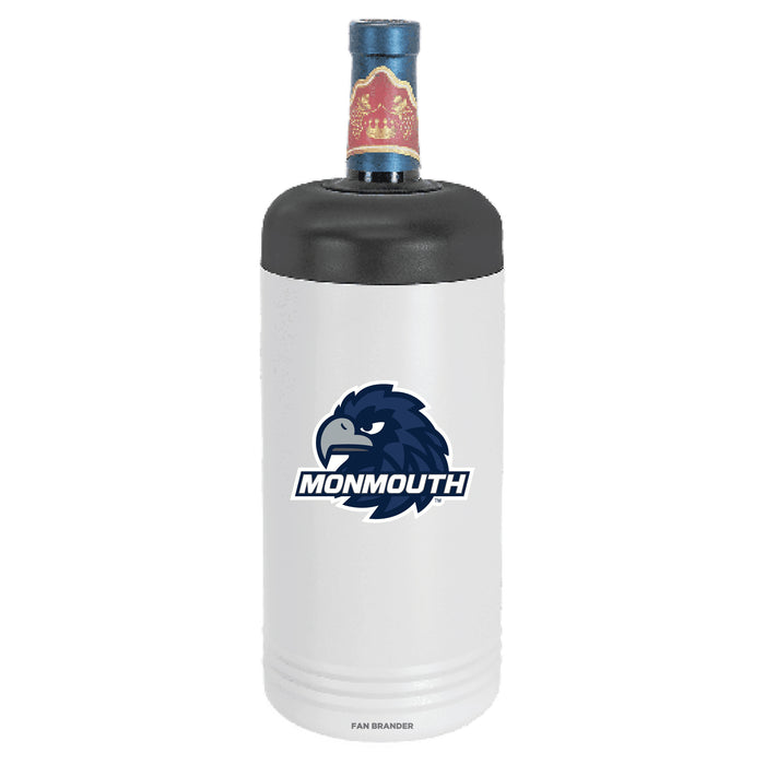 Fan Brander Wine Chiller Tumbler with Monmouth Hawks Primary Logo