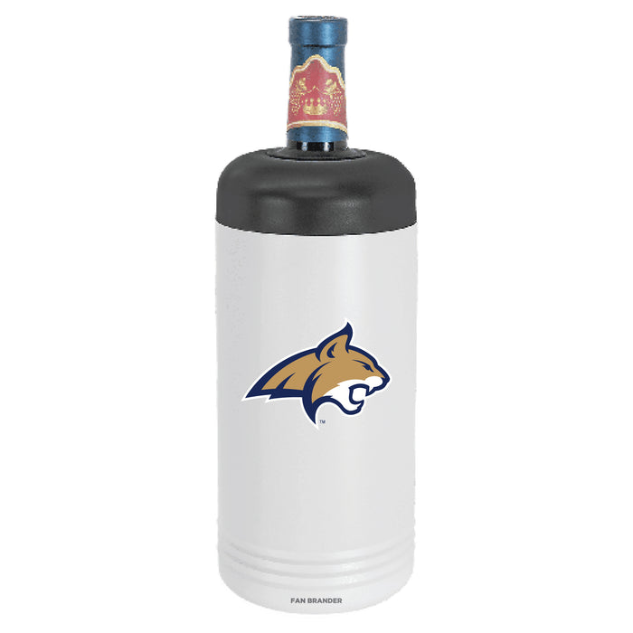 Fan Brander Wine Chiller Tumbler with Montana State Bobcats Primary Logo
