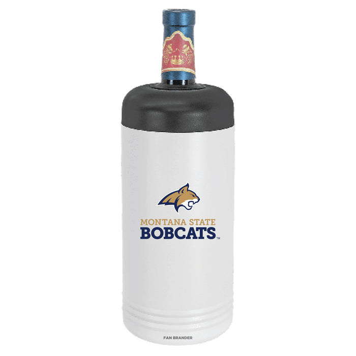 Fan Brander Wine Chiller Tumbler with Montana State Bobcats Secondary Logo