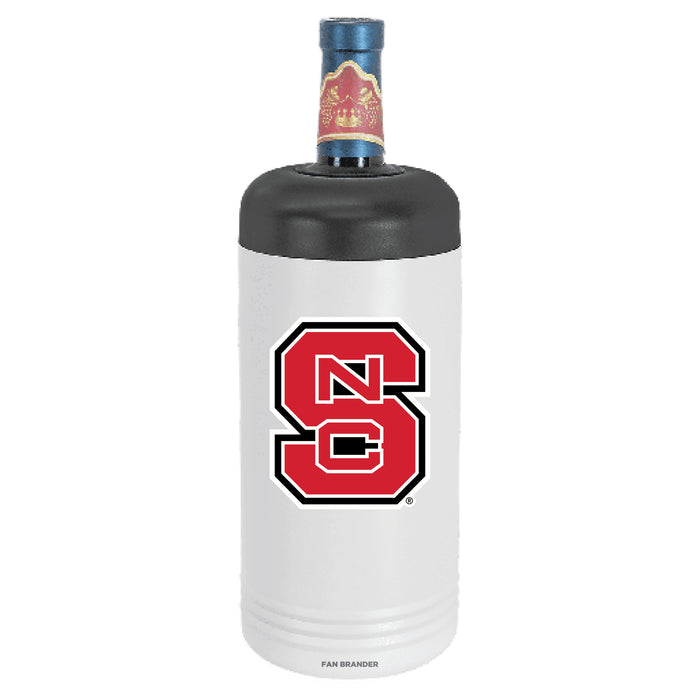 Fan Brander Wine Chiller Tumbler with NC State Wolfpack Primary Logo