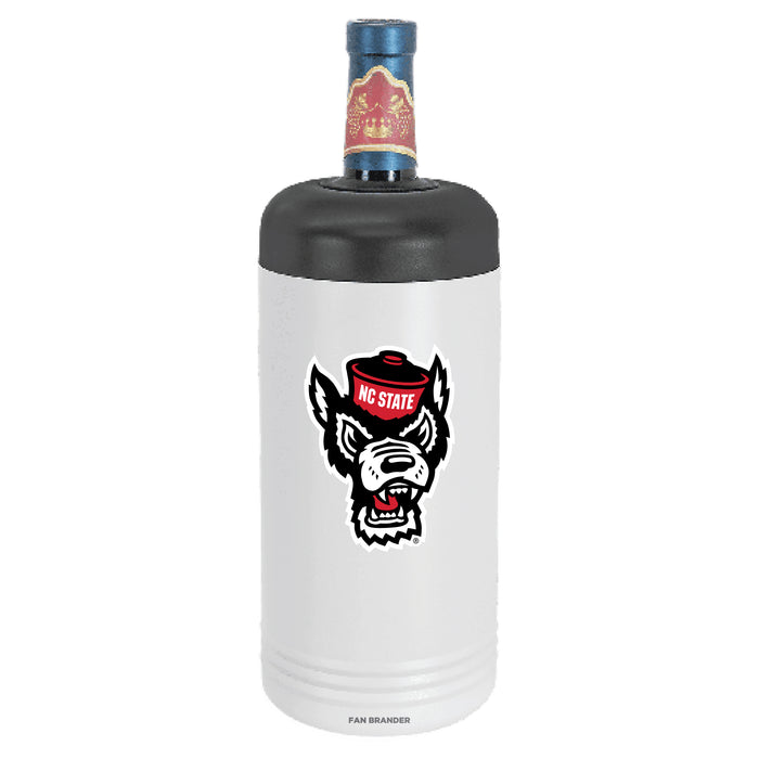 Fan Brander Wine Chiller Tumbler with NC State Wolfpack Secondary Logo