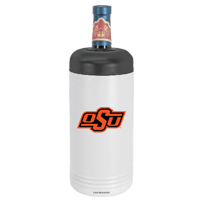 Fan Brander Wine Chiller Tumbler with Oklahoma State Cowboys Primary Logo