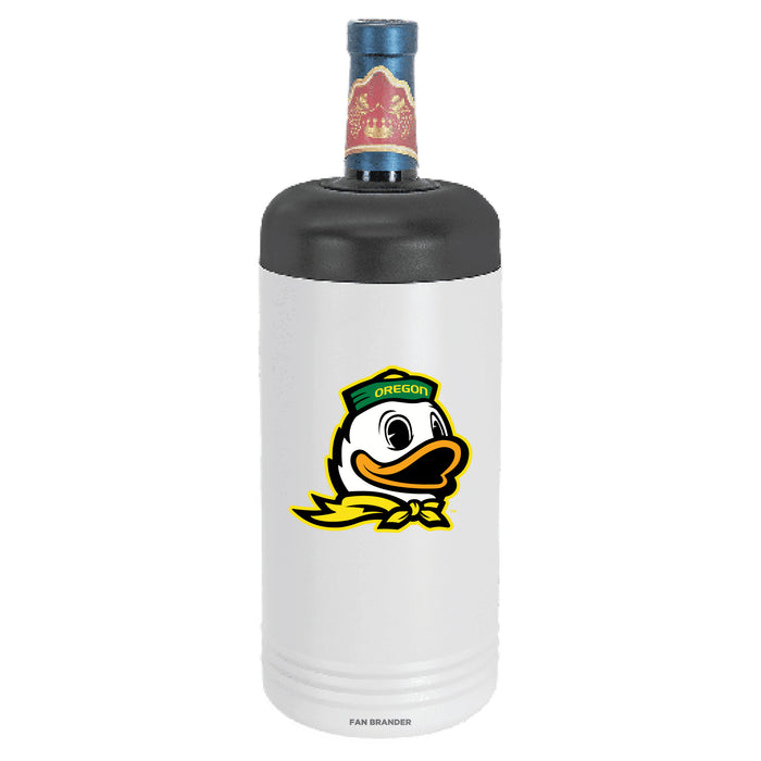 Fan Brander Wine Chiller Tumbler with Oregon Ducks Secondary Logo