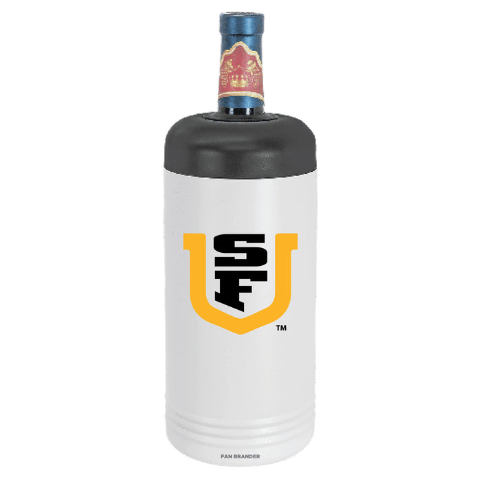 Fan Brander Wine Chiller Tumbler with San Francisco Dons Secondary Logo