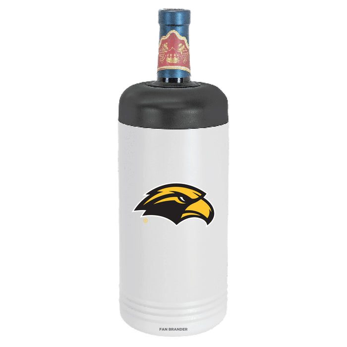 Fan Brander Wine Chiller Tumbler with Southern Mississippi Golden Eagles Primary Logo