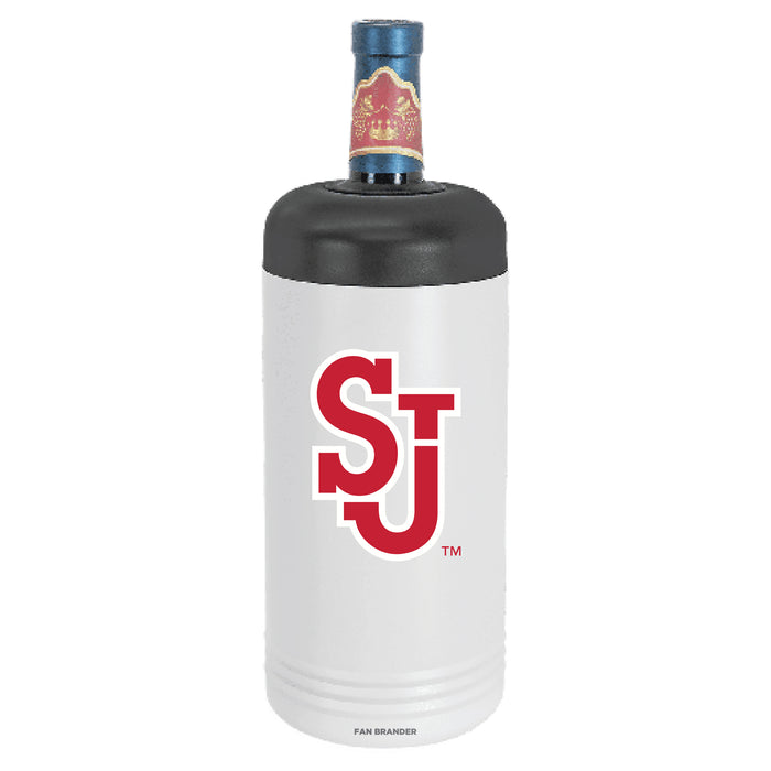 Fan Brander Wine Chiller Tumbler with St. John's Red Storm Primary Logo