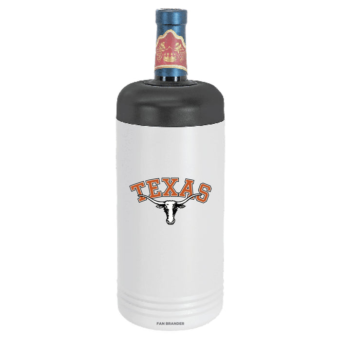 Fan Brander Wine Chiller Tumbler with Texas Longhorns Secondary Logo
