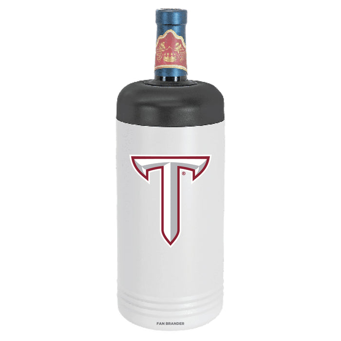 Fan Brander Wine Chiller Tumbler with Troy Trojans Primary Logo