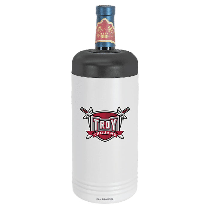 Fan Brander Wine Chiller Tumbler with Troy Trojans Secondary Logo
