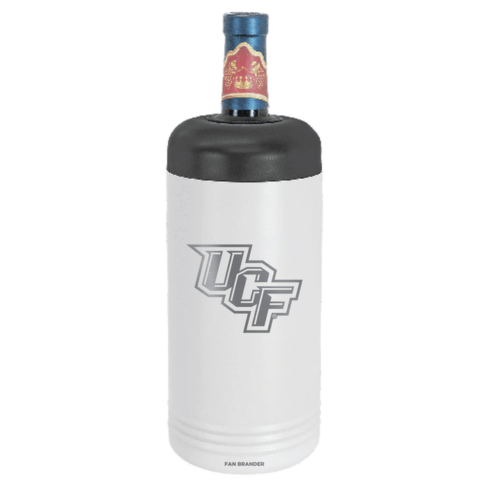 Fan Brander Wine Chiller Tumbler with UCF Knights Etched Primary Logo