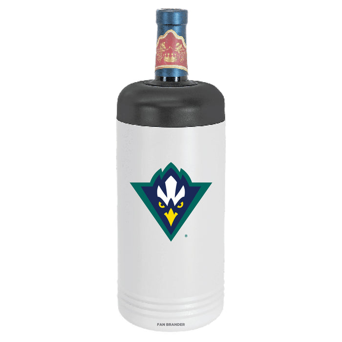 Fan Brander Wine Chiller Tumbler with UNC Wilmington Seahawks Secondary Logo