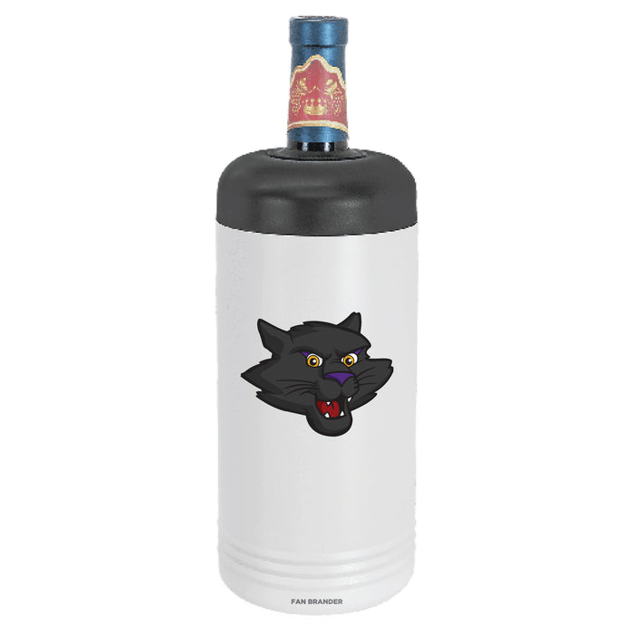 Fan Brander Wine Chiller Tumbler with Northern Iowa Panthers Secondary Logo