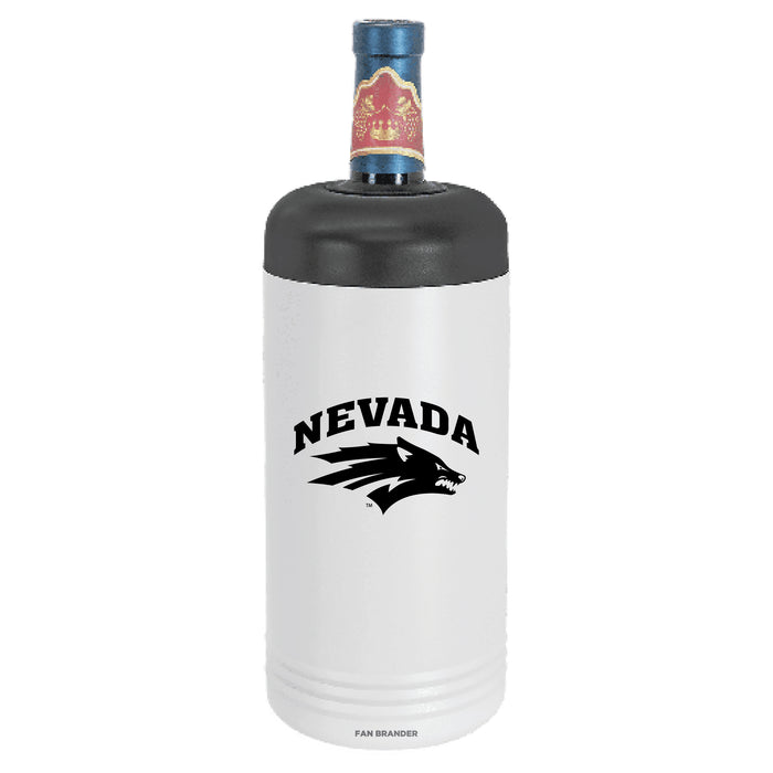 Fan Brander Wine Chiller Tumbler with Nevada Wolf Pack Primary Logo