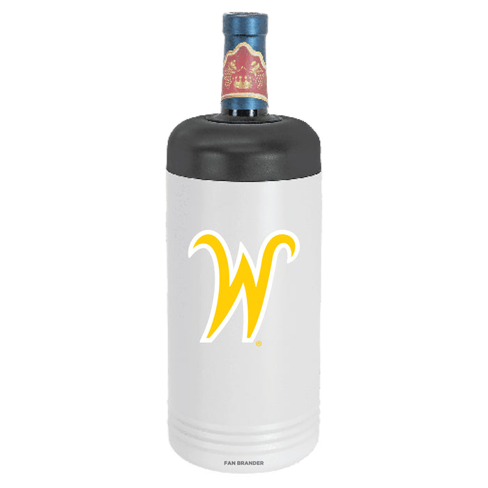Fan Brander Wine Chiller Tumbler with Wichita State Shockers Secondary Logo