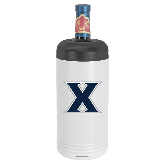 Fan Brander Wine Chiller Tumbler with Xavier Musketeers Primary Logo