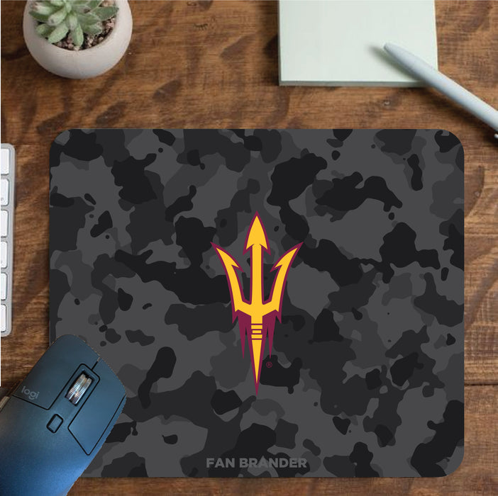 Fan Brander Mousepad with Arizona State Sun Devils design, for home, office and gaming.