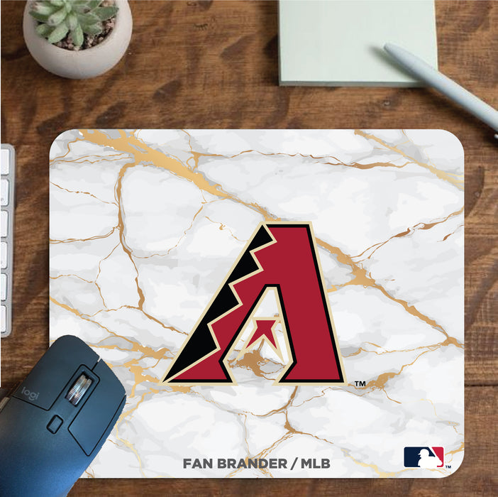 Fan Brander Mousepad with Arizona Diamondbacks design, for home, office and gaming.