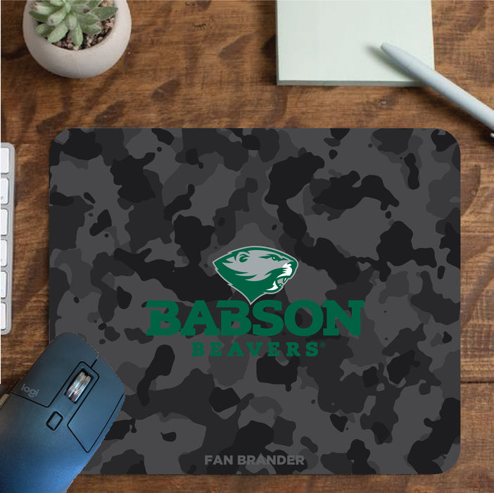 Fan Brander Mousepad with Babson University design, for home, office and gaming.