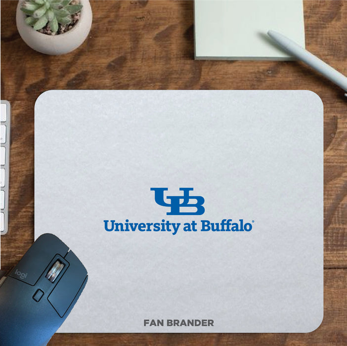 Fan Brander Mousepad with Buffalo Bulls design, for home, office and gaming.