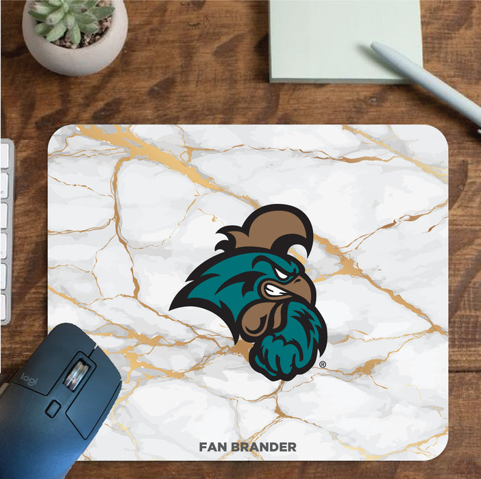 Fan Brander Mousepad with Coastal Carolina Univ Chanticleers design, for home, office and gaming.