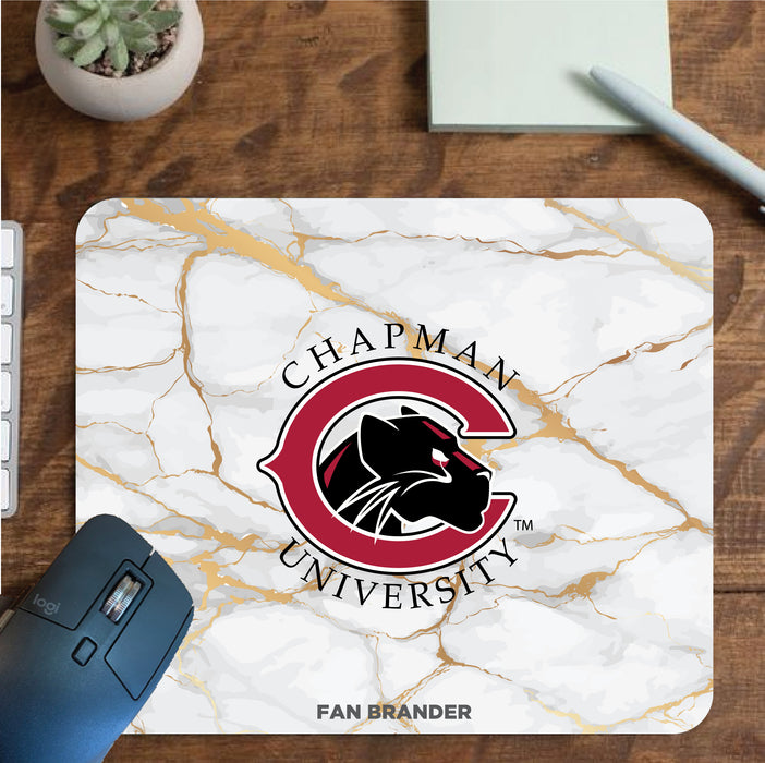 Fan Brander Mousepad with Chapman Univ Panthers design, for home, office and gaming.