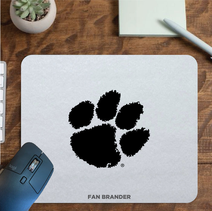 Fan Brander Mousepad with Clemson Tigers design, for home, office and gaming.