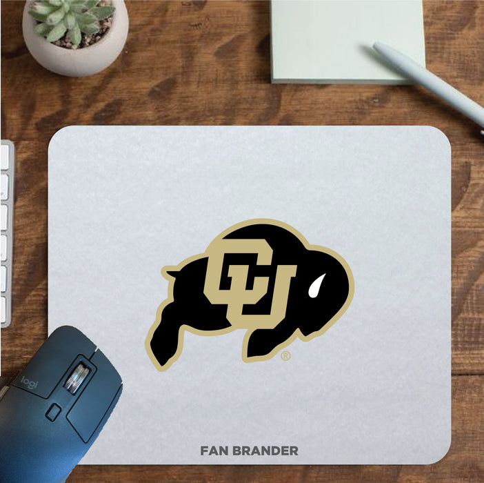 Fan Brander Mousepad with Colorado Buffaloes design, for home, office and gaming.