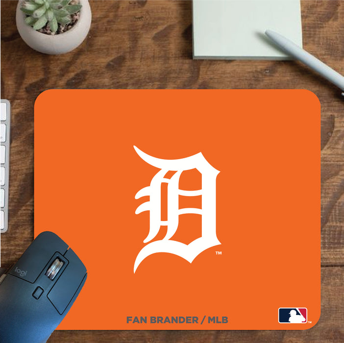 Fan Brander Mousepad with Detroit Tigers design, for home, office and gaming.