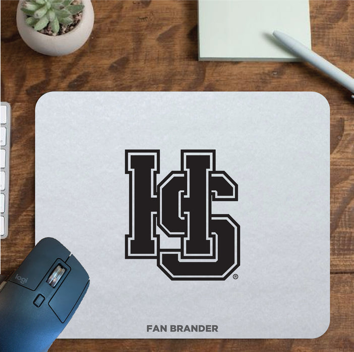 Fan Brander Mousepad with Hampden Sydney design, for home, office and gaming.