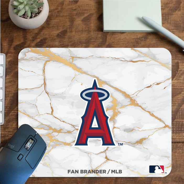 Fan Brander Mousepad with Los Angeles Angels design, for home, office and gaming.