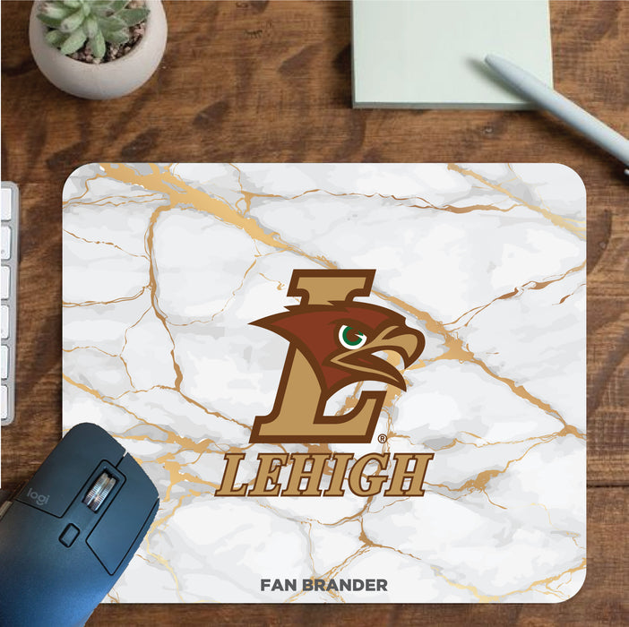 Fan Brander Mousepad with Lehigh Mountain Hawks design, for home, office and gaming.