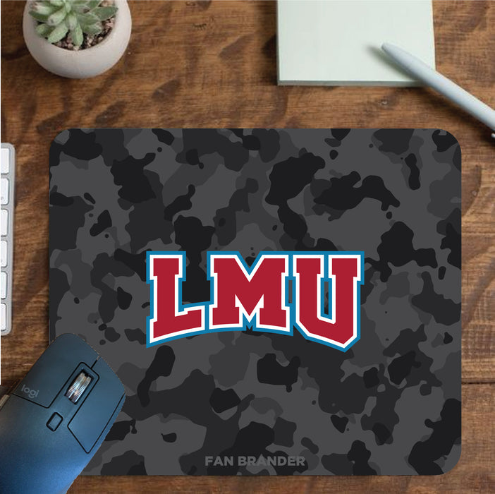 Fan Brander Mousepad with Loyola Marymount University Lions design, for home, office and gaming.