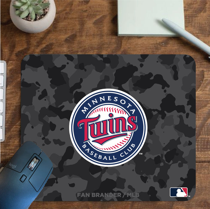 Fan Brander Mousepad with Minnesota Twins design, for home, office and gaming.